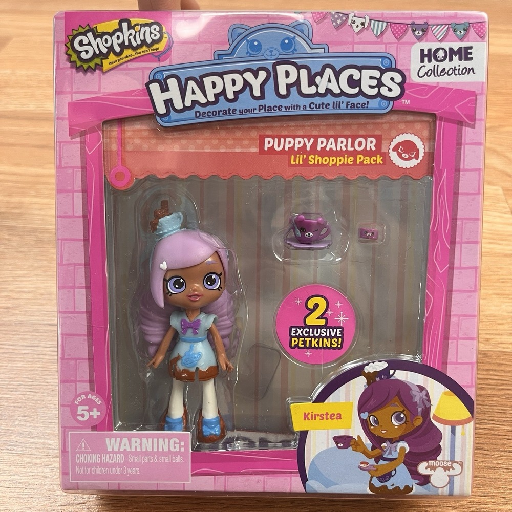 Shopkins Happy Places Puppy‎ Parlor Kirstea NEW